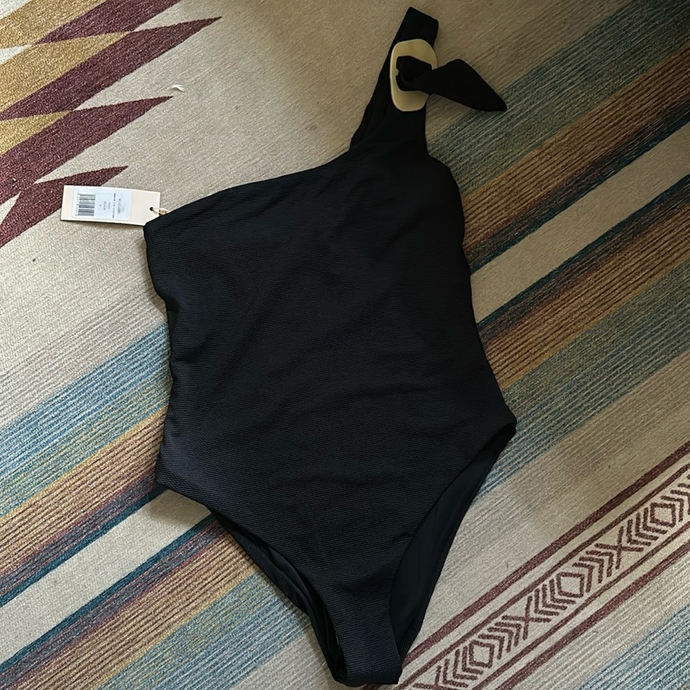 Eberjey Marion 1 Piece With Buckle Size S Black NWT